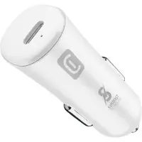 Cellularline Super Fast Car Power 25W - Samsung, Adaptateur pour véhicule, Noir, Blanc