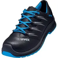 Uvex 2 trend Chaussures basses S3 bleu, noir largeur 11 Gr. 37