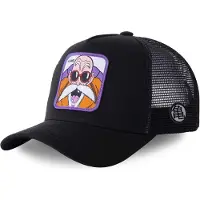 Capslab Trucker Dragon Ball Kame Cap Noir