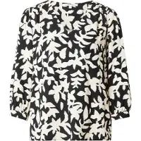 Garcia B50034 3/4 Sleeve Shirt Noir M Femme
