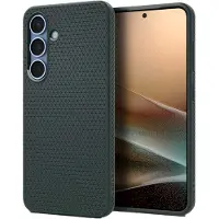 Spigen Coque Liquid Air Samsung Galaxy S25 - Abyss Green