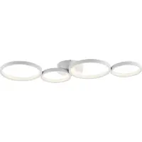 Paul Neuhaus Plafonnier à LED 6183-16 blanc, 26 W, 3700 lm, 3000 K