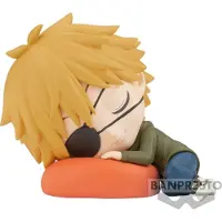 Banpresto Q Posket Chainsaw Man Figurine de Denji endormi 7 cm jaune jaune One Size