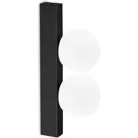 Ideal Lux Ping Pong Applique 2 Lumières Noir 500lm 3000k