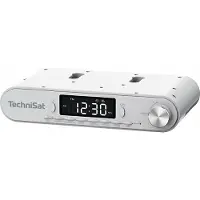 Technisat Radio kuchenne FM KitchenRadio białe (FM, Bluetooth), Radio, Blanc