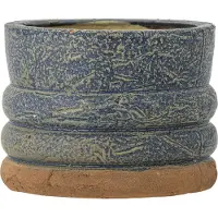 Creative Collection Pot De Fleurs Maizun | Bleu | Terre Cuite | 82060697