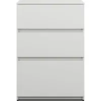 Burgbad Lin20 Armoire basse, 3 tiroirs, 600x487x870mm, USIV060F5363