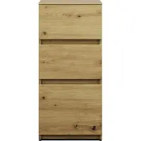 Burgbad Lin20 Armoire basse, 3 tiroirs, 400x357x870mm, USIX040F5353