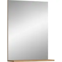 Ebuy24 Scout miroir de salle de bain 1 porte, 1 étagèreReproduction sauge, chêneReproduction.