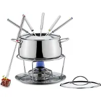 Spring Swiss Eco, Set à fondue, Argent