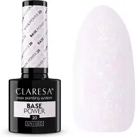 Claresa Base Power Acid-Free Hybrid Milky With Opalisation Foil 20 - Nail Polish (Feuille Opalisation 20, Lait)