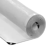 vidaXL Bâche transparente avec œillets 4x6 m polyéthylène