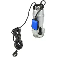 GEKO G81405 - Pompe immergée avec interrupteur à flotteur, couleur argent