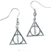 Carat Shop Harry Potter boucles d'oreilles Drop Reliques de la Mort (argent sterling), (Argent massif)