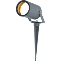 HOFTRONIC™ - Spot à piquet LED jardin GU10 4W 345lm 2700K IP65 Anthracite