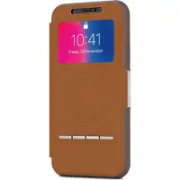 Moshi SenseCover (Apple iPhone X, Apple iPhone XS), Coque pour téléphone portable, Marron