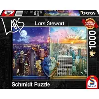 Schmidt Puzzle Jour et nuit : New York 1000 pièces