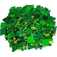 LEGO Briques spéciales Vert Mélangé NOUVEAU Quantité 50x