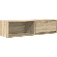 vidaXL Armoire TV Chêne Sonoma 100x31x25,5 cm Matériau dérivé du bois