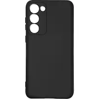 Avizar Coque pour Samsung Galaxy S23 Semi-rigide Soft-touch Fine Fast Cover Noir