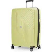Hauptstadtkoffer - TXL - Grande valise légère à coque dure 120 L valise à roulettes 76cm valise de voyage 4 roulettes bagage à main 20-23 kg, TSA,Lime