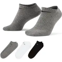 Nike Chaussettes de sport gris / noir / blanc