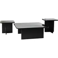 Skye Decor , Jazz - Noir, Fume, Tables basses, Noir, 80 x 30 x 80 cm