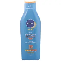 Nivea Sun SPF50 Protect & Tan Activating Tanning Sunscreen Milk, 200 ml