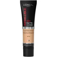 L'Oréal Infallible 32H Matte Cover fond de teint matifiant longue tenue SPF 25 teinte 145 (Warm Undertone) 30 ml