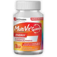 Forte forte Multivit Energy Gummies 60 unités