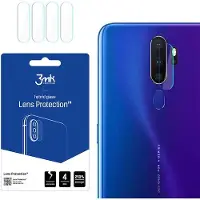 3MK Lot de 4 protections d'objectif 3MK Oppo A11x - transparent - TU