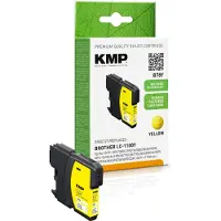 KMP B78Y - 4.8 ml - jaune - compatible - cartouche d'encre (alternative à : Brother LC1100Y)