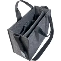 Sigel Sac de partage de bureau M (14"), Sac pour notebook, Gris
