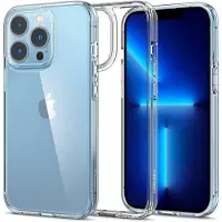 Spigen ACS03242 étui pour téléphone mobile (6.7") Couverture Transparent (Apple iPhone 13 Pro Max), Coque pour téléphone portable, Transparent
