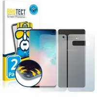 BROTECT Full-Cover Protection (Samsung Galaxy S10+), Téléphone portable : film de protection, Transparent