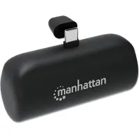 Manhattan PD Powerbank 5000mAh Typ-C St. 20W schwarz