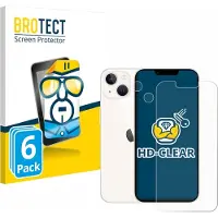 BROTECT Protection Clair (Apple iPhone 13), Téléphone portable : film de protection, Transparent