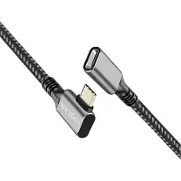 Logilink CUA0110 Câble d'extension USB 3.2 Gen2, boîtier en aluminium, 0,5 m
