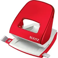 Leitz Perforateur 2.5mm AS rouge métallisé