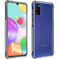 Avizar Pack Protection Samsung Galaxy A41 Coque Souple + Verre Trempé Transparent
