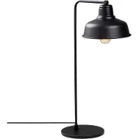 Opviq , Berceste- Berceste NOR, noir, lampes de bureau, 19 x 30 cm, corps en métal