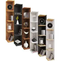 VCM Étagère d'angle en bois Stand Rangement Étagère sur pied Bibliothèque Déco Étagère Honsa Étagère d'angle en bois Stand Rangement Étagère sur pied Bibliothèque Déco Étagère Honsa