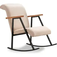 Hannah Home , Yoka- FTN1703, crème, chaises de bureau, cadre : 100% métal