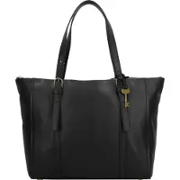 Fossil sac shopper sac à épaule Carlie Tote Black noir