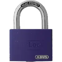 ABUS Cadenas à cylindre T65AL/40 violet gl. serrure largeur du corps 43 mm aluminium s'entrouvrant