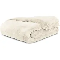 Aspero Housse de couette 'DUNKERQUE' beige clair