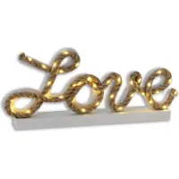 Näve Love Deko LED 45x5cm blanc