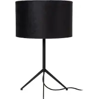 Lucide Lampe de table trépied Tondo Noir