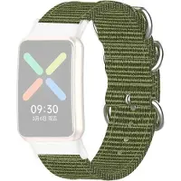 Cover-Discount OPPO Watch Free - Bracelet de remplacement en nylon vert (Nylon), Sangles de montre, Vert