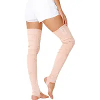 Yeaz Chaussettes montantes 'Crunch' abricot